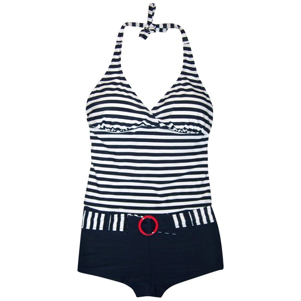 NWT Marina West Tankini Boyshorts Swimsuit  XL XXL 12 14